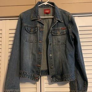 Women's Guess Jean Jacket Size Large